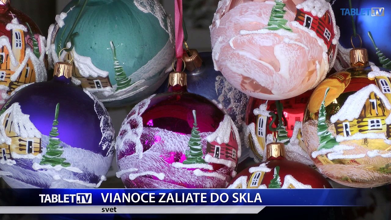 Vianoce zaliate do skla - pozrite si výrobu dekorácií podľa starých tradícií