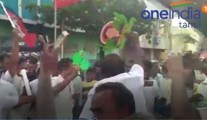 ஆர்கே நகர் இடைதேர்தலில் எம்எல்ஏ குத்தாட்டம்- வீடியோ