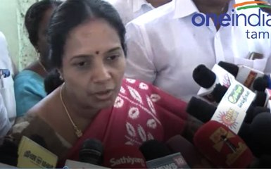 துணை முதல்வர் மீது நம்பிக்கை இல்லை..சொல்கிறார் வானதி- வீடியோ