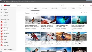 How to get Videos recorded using GoPro into the YouTube search