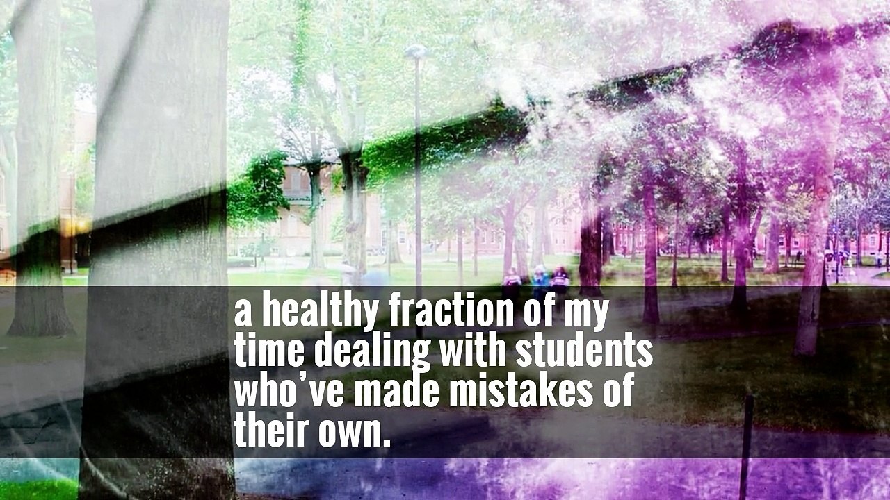 The Importance of Dumb Mistakes in College