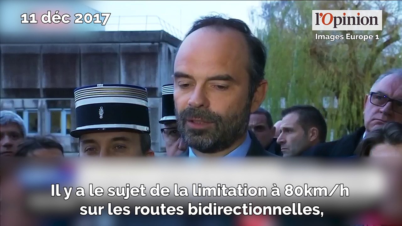 Edouard Philippe envisage de limiter la vitesse à 80km/h sur les routes nationales
