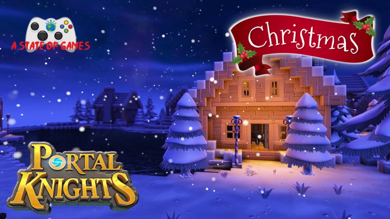 Portal Knights - Weihnachten PS4 Winter Wunder Berge