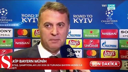 Fikret Orman'dan  Bayern Münih eşleşmesi sonrası ilk açıklama