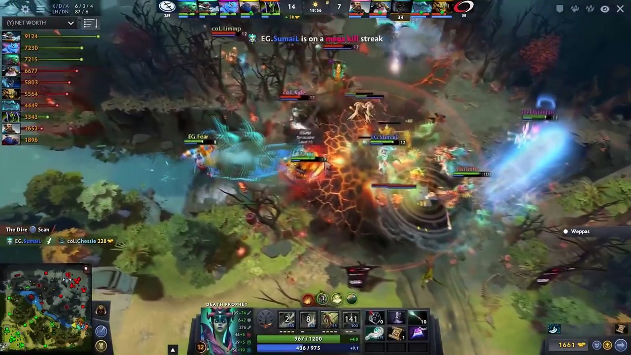 EG vs CompLexity - NA Semi-Final - DreamLeague 8 DOTA 2