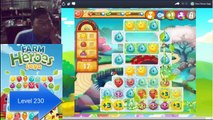 6.Chơi kiểu này mà qua Level 230 Farm Hero mới sợ