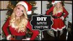 Xmas Santa Claus DIY Series DRESS  Santa Costume Look _ Huge Bow Dress _