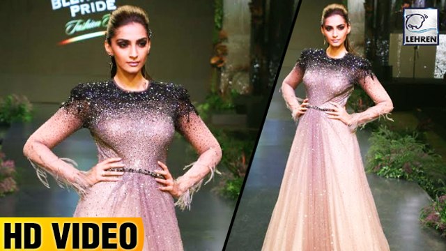 Sonam Kapoor's Sizzles On Ramp For Blenders Pride Fashion Tour
