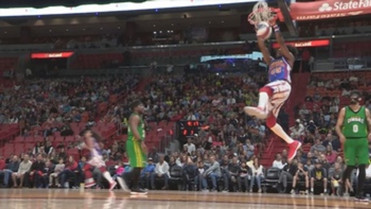 Los Harlem Globetrotters traen a Miami su espectáculo de baloncesto
