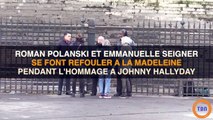 Hommage à Johnny Hallyday : Roman Polanski se fait refouler à l'entrée de l'église