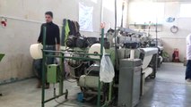 Suriye'de Kurulan Fabrikada 2,5 Ton Sargı Bezi Üretildi