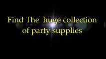 cheap party supplies | party supplies online