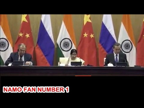 Sushma Swaraj latest speech, Russia-India-China (RIC )Trilateral Foreign Ministers' Meeting.