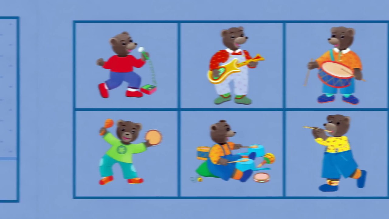 Petit Ours Brun - Comptine pour mimer les musiciens