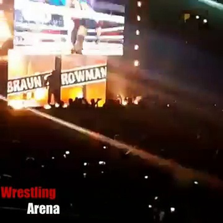 WWE Braun Strowman vs The Kane Live Event India 2017 || full Match ||