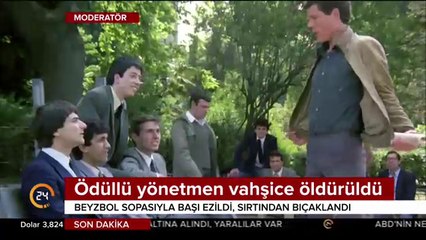 Ödüllü yönetmen vahşice öldürüldü