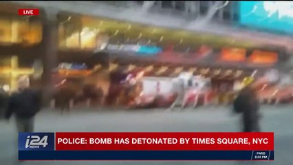 BREAKING NEWS | Police: bomb has detonated by Times Square | Monday, December 11th 2017