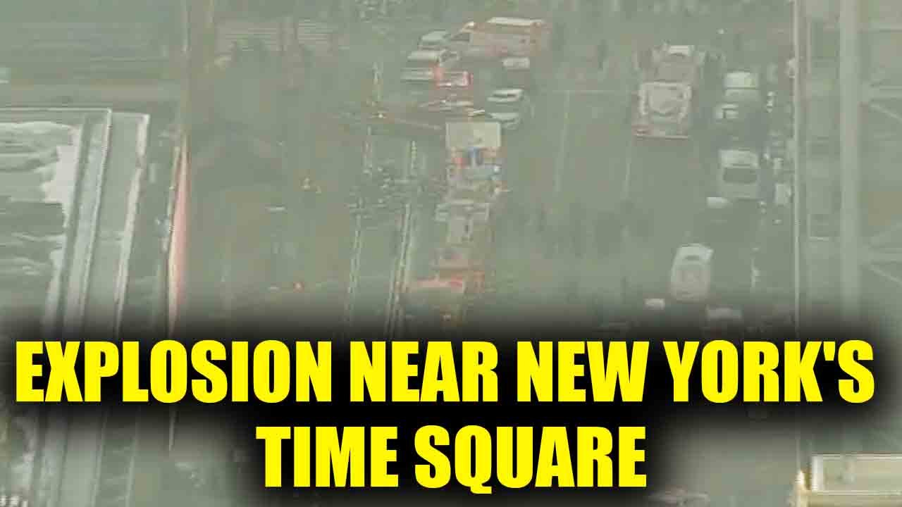 Manhattan: Explosion take place in Port Authority bus terminal near New York's Times Square|Oneindia