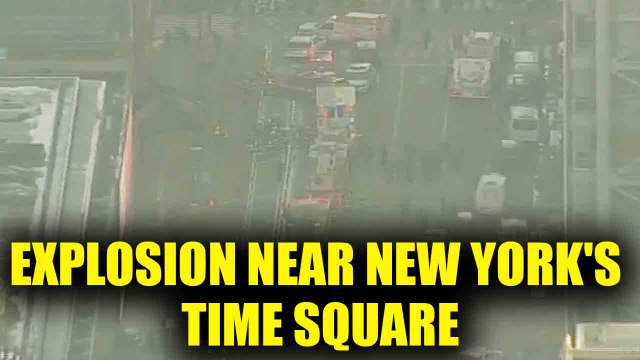 Manhattan: Explosion take place in Port Authority bus terminal near New York's Times Square|Oneindia