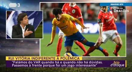 Miguel Guedes enumera vários lances que beneficiaram o benfica