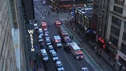 Emergency Services Rush to New York's Port Authority After Explosion