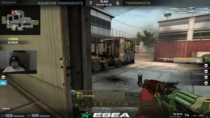 Really strong Ace by boltz in an ESEA Rank S match!
