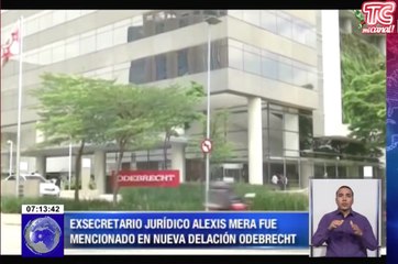 Delator de Odebrecht mencionó al exsecretario jurídico Alexis Mera