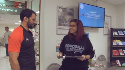 Calendrier de l'avent J12 : Jonathan Wisniewski fait une surprise à une donneuse de sang