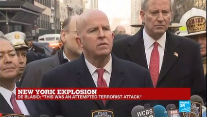 New York Explosion: Officials give press conference on "attempted terrorist attack"