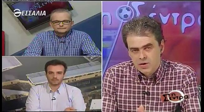 14η ΑΕΛ-Ξάνθη 1-0 2017-18 Στη σέντρα-Τv thessalia