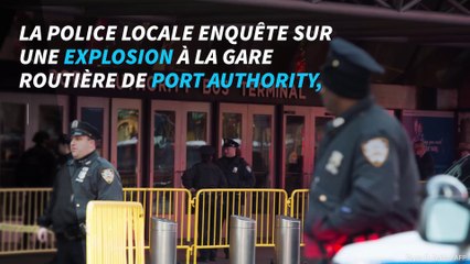 New-York : Explosion à la gare routière de Port Autority