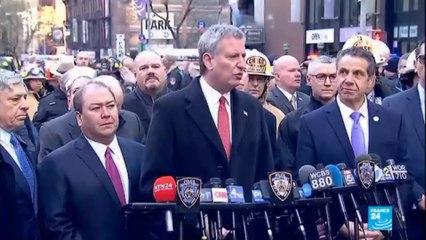 Explosion à New York : le maire de la ville, Bill de Blasio, parle d''une "tentative d''attaque terroriste"