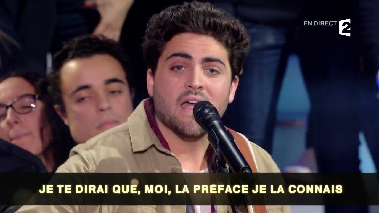 Tibz et la chorale des étudiants de la FAGE interprètent "Nation"