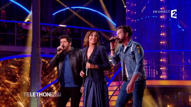 Zazie, Claudio Capeo et Patrick Fiori interprètent On ira