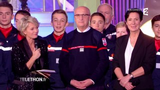 Les sapeurs pompiers de France soutiennent le Téléthon