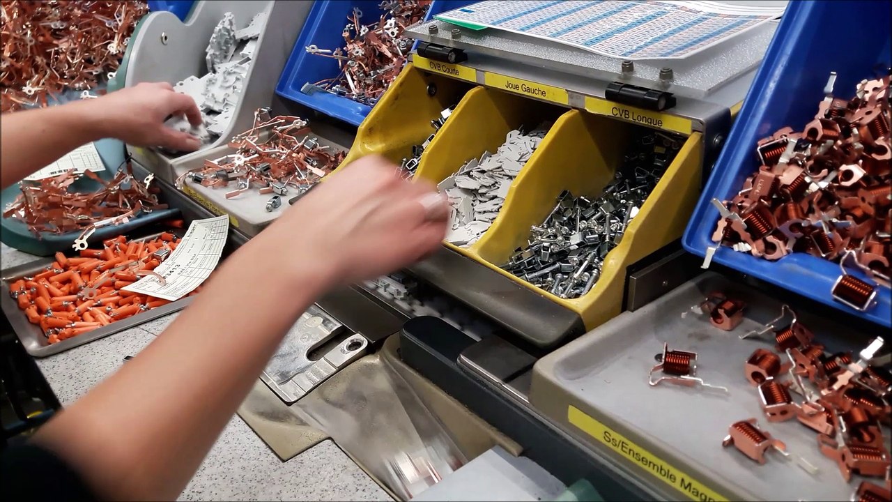 Hager Obernai: fabrication des disjoncteurs