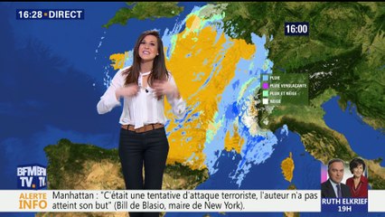 La météo pour ce mardi 12 décembre 2017