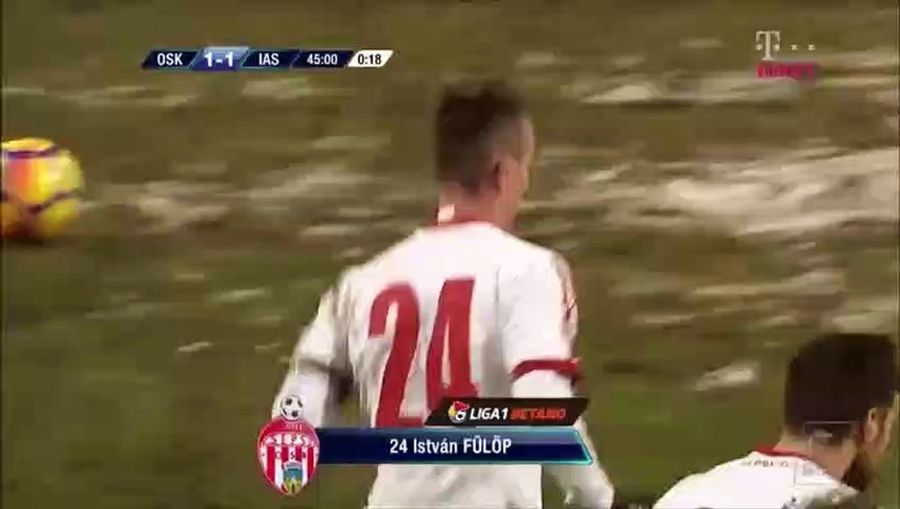 1-1 István Fülöp  Penalty Gol Romania  Divizia A - 11.12.2017 Sepsi OSK 1-1 CSM Studentesc Iasi
