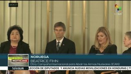 Premio Nobel de la Paz defiende el desarme nuclear