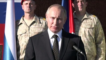 Putin ordena retirada de tropas na Síria