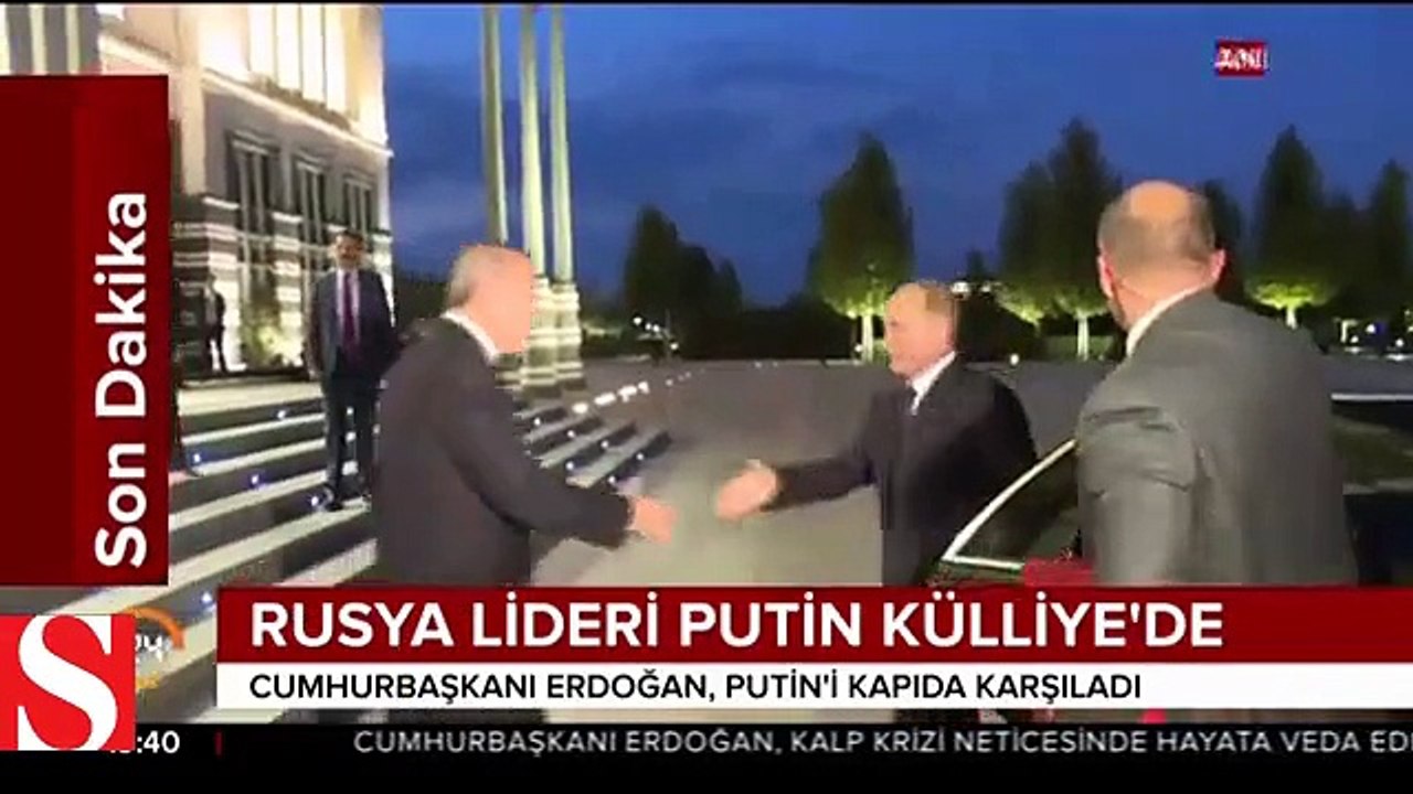 Rusya Devlet Başkanı Putin Ankara'da
