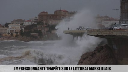 Le 18:18 : les images rares du littoral marseillais dans la tempête