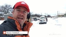 Reed Timmer reports on lake-effect snow piling up in Buffalo