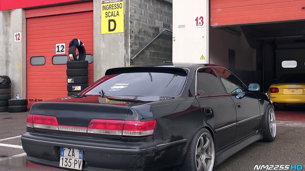 1JZ-GTE Toyota Mark II JZX100 AWESOME Manji Drift ドリフト!!