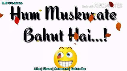 Best Attitude Word whatsapp status 2017 || hindi whatsapp status video