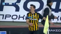 1-0 Το γκολ του Λάζαρου Χριστοδουλόπουλου - ΑΕΚ 1-0 Κέρκυρα 11.12.2017 [HD]