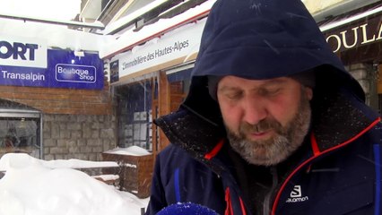 Plus d'un mètre de neige à Montgenèvre