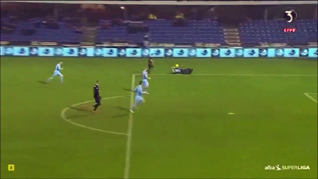 0-1 Alexander Sørloth Goal Denmark Superligaen - 11.12.2017 Randers FC 0-1 FC Midtjylland