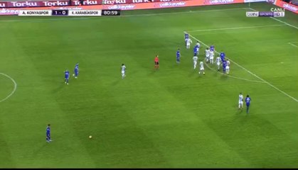 CORECTION Goal HD - Konyaspor 1-0 Kardemir Karabuk 11.12.2017