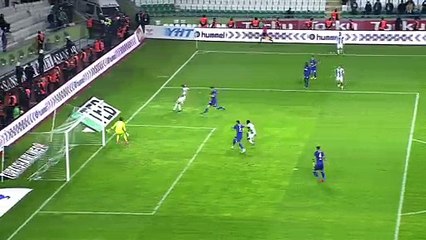 Deni Milosevic  Goal HD - Konyaspor	2-0	Kardemir Karabuk 11.12.2017